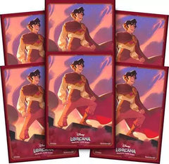 Lorcana - Shimmering Skies Card Sleeve Pack Set 5 Aladdin c/65 - Gamesmart