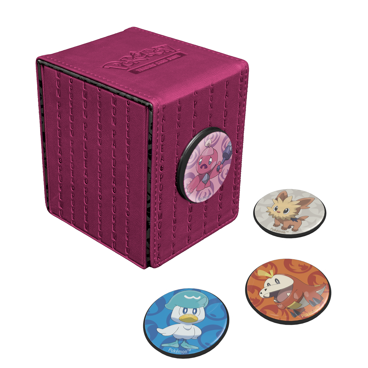 ULTRA PRO - Paldea Alcove Click Deck Box for Pokémon - Gamesmart