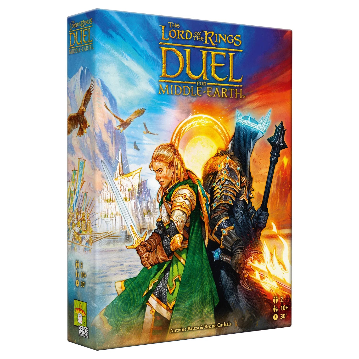 ASMODEE - The Lord of the Rings: Duel for Middle Earth (Inglés) - Gamesmart