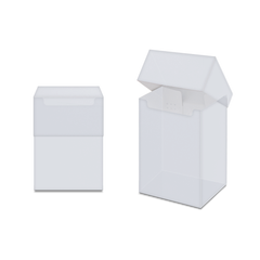 ULTRA PRO - PRO 80+ Deck Box: Clear - Gamesmart