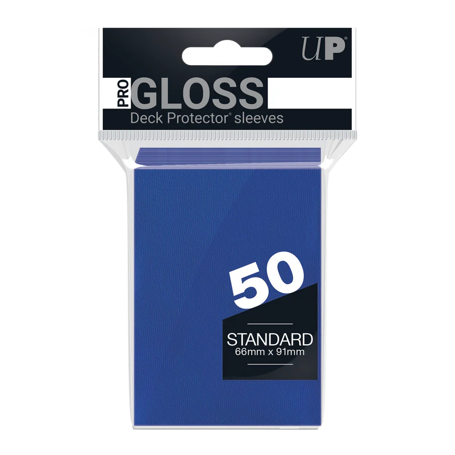 ULTRA PRO - Micas PRO-Gloss Standard Deck Protector: Blue c/50 - Gamesmart