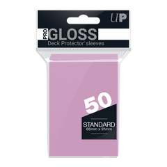 ULTRA PRO - Micas PRO-Gloss Standard Deck Protector: Rosa c/50 - Gamesmart