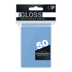 ULTRA PRO - Micas PRO-Gloss Standard Deck Protector: Light Blue c/50 - Gamesmart
