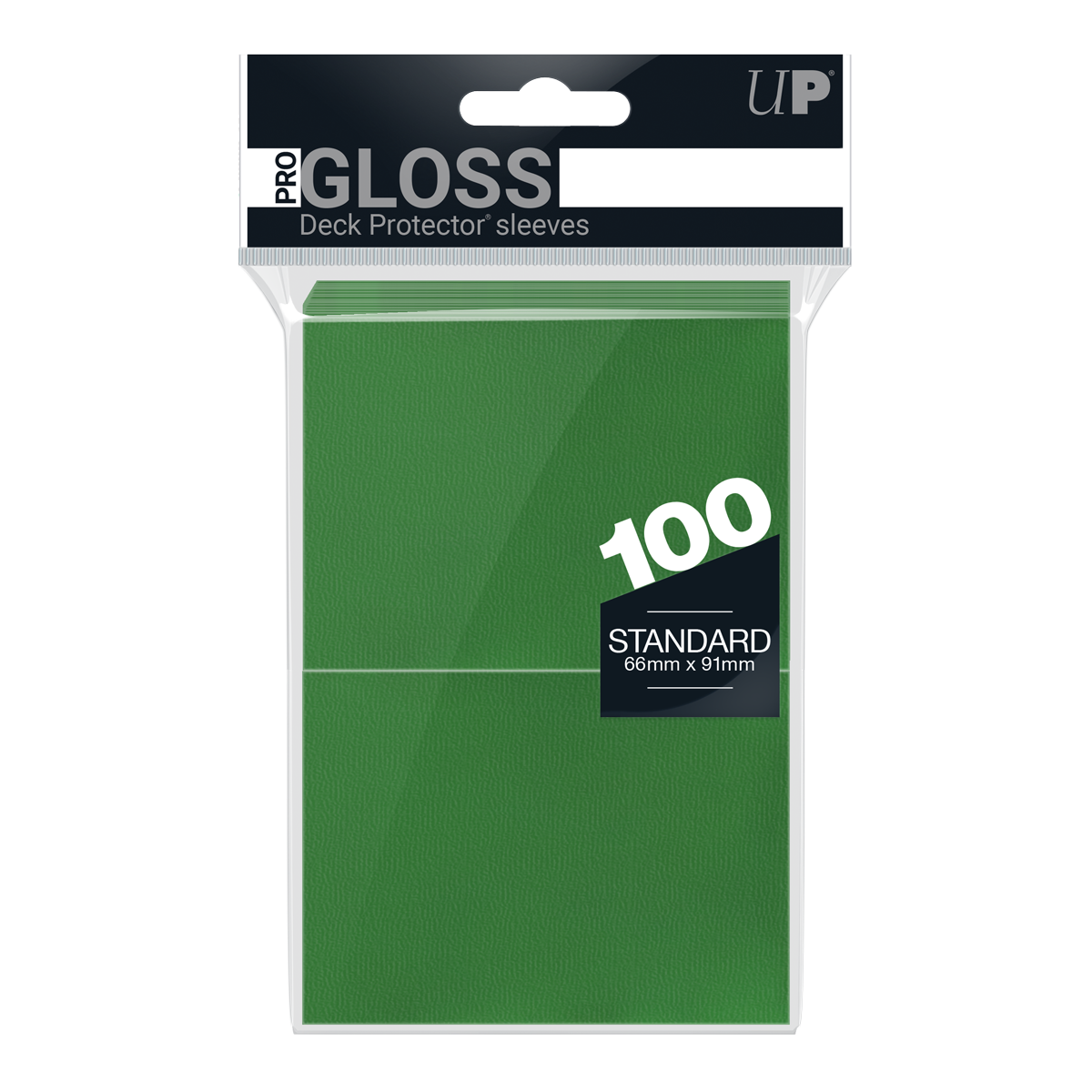 ULTRA PRO - Micas PRO-Gloss Standard Deck Protector: Green c/100 - Gamesmart