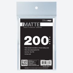 Ultra Pro - Micas PRO-Matte Standard Deck Protector: White c/200 - Gamesmart