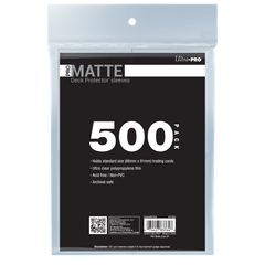 Ultra Pro - Micas PRO-Matte Standard Deck Protector: Clear c/500 - Gamesmart