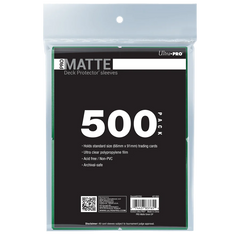 Ultra Pro - Micas PRO-Matte Standard Deck Protector: Green c/500 - Gamesmart
