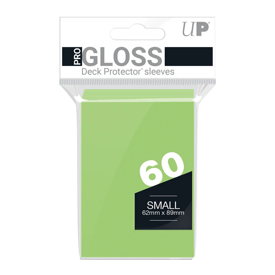 ULTRA PRO - Micas PRO-Gloss Small Deck Protector: Lime Green c/60 - Gamesmart
