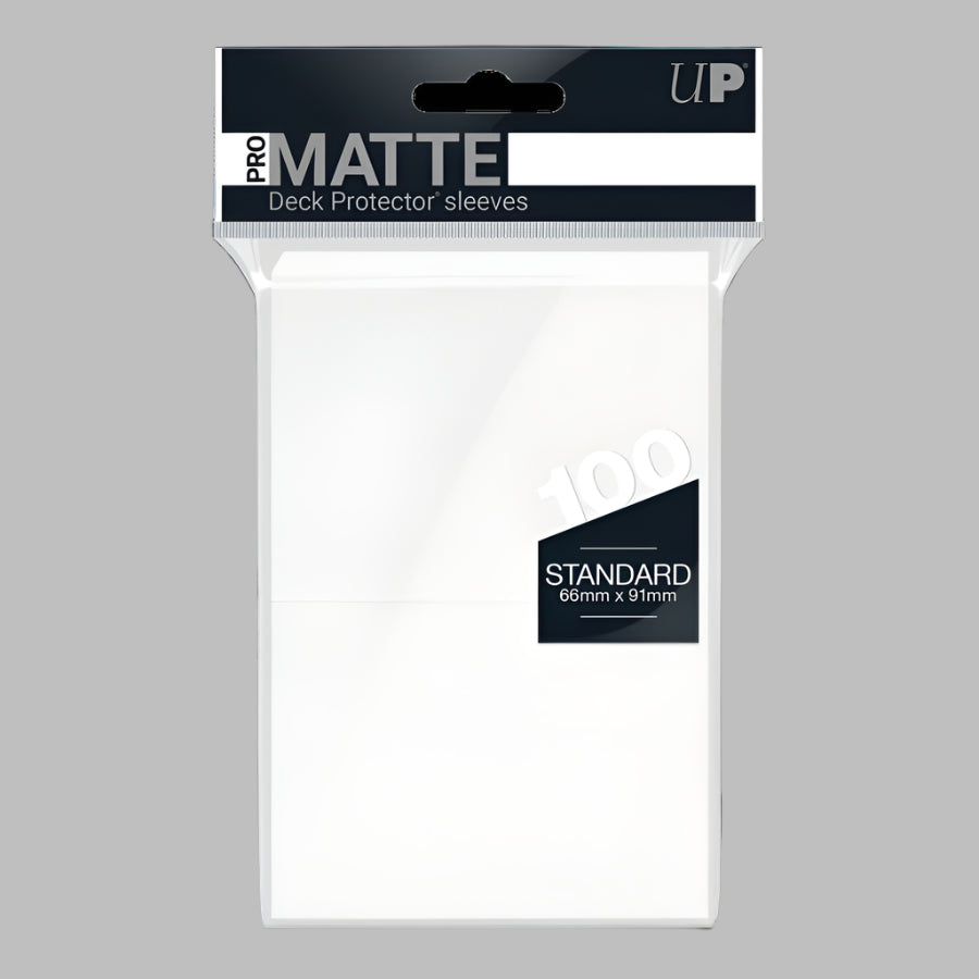 ULTRA PRO - Micas Pro-Matte STND Deck Protector c/100 White - Gamesmart