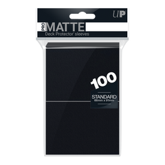 ULTRA PRO - Micas PRO-Matte Standard Deck Protector: Black c/100 - Gamesmart