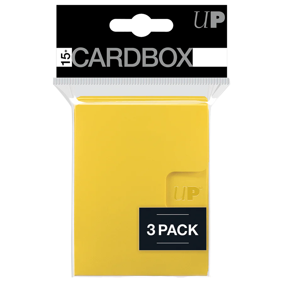 ULTRA PRO - PRO 15+ Card Box Pack: Yellow - Gamesmart