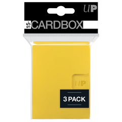 ULTRA PRO - PRO 15+ Card Box Pack: Yellow - Gamesmart