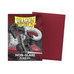 Dragon Shield - Micas Matte STND: Blood Red Non-Glare  c/100