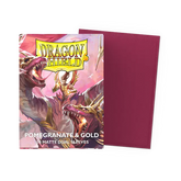 Dragon Shield - Micas Matte STND Dual: Pomegranate & Gold c/100