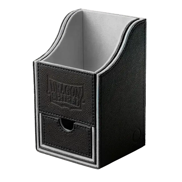 Dragon Shield - Nest +100 Deck Box Black/Grey - Gamesmart