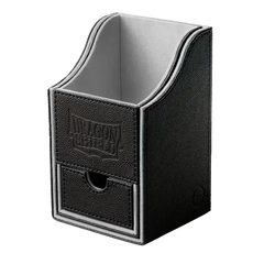 Dragon Shield - Nest +100 Deck Box Black/Grey - Gamesmart