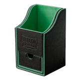 Dragon Shield - Nest +100 Deck Box Black/Green - Gamesmart