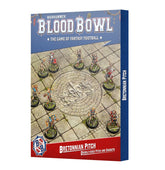 Blood Bowl - Bretonnian Pitch: Double-sided Pitch & Dugouts