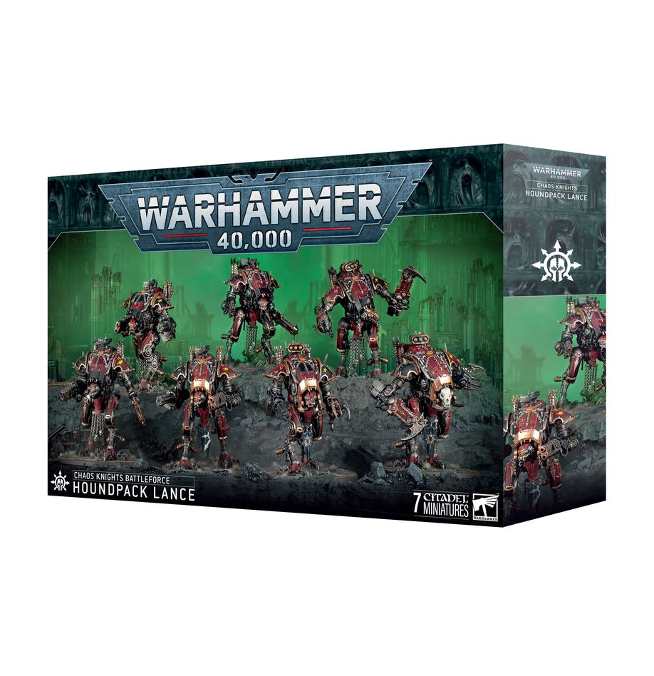 WH40K - Chaos Knights: Battleforce Houndpack Lance - Gamesmart