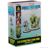 ASMODEE - Marvel Crisis Protocol: Elsa Bloodstone & Man-Thing (Inglés) - Gamesmart