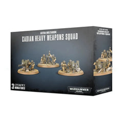 WH40K - Astra Militarum Cadian Heavy Weapons Squad (Versión anterior) - Gamesmart