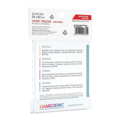 Gamegenic - Micas Prime Catan Board Game Clear c/60 - Gamesmart