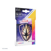 Gamegenic - Micas Marvel Champions Fine Art Sleeves: Guardians of the Galaxy Logo c/50 - Gamesmart