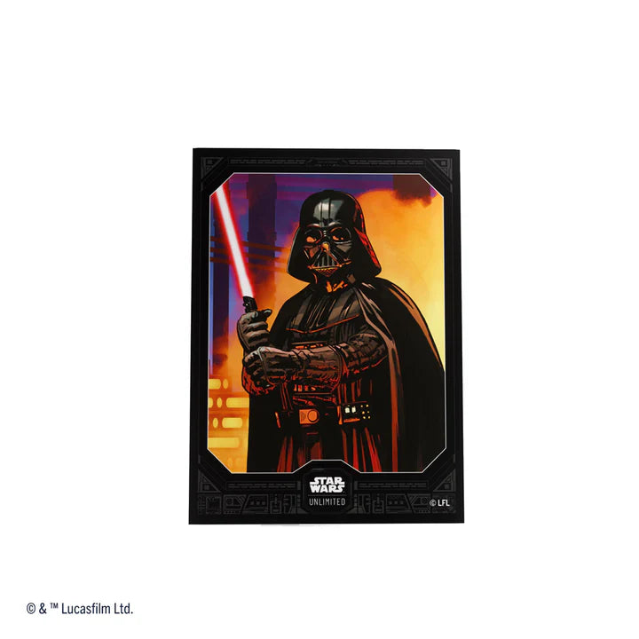 Gamegenic - Micas Star Wars Unlimited: Art Sleeves Darth Vader c/60 - Gamesmart Gamegenic - Micas Star Wars Unlimited: Art Sleeves Darth Vader c/60 - Gamesmart