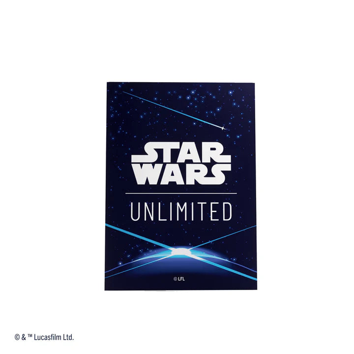 Gamegenic - Micas Star Wars Unlimited: Art Sleeves Card Back Blue c/60 - Gamesmart Gamegenic - Micas Star Wars Unlimited: Art Sleeves Card Back Blue c/60 - Gamesmart