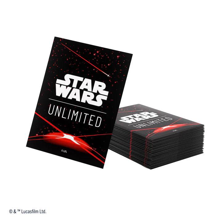 Gamegenic - Micas Star Wars Unlimited Art Sleeves Card Back Red - Gamesmart Gamegenic - Micas Star Wars Unlimited Art Sleeves Card Back Red - Gamesmart