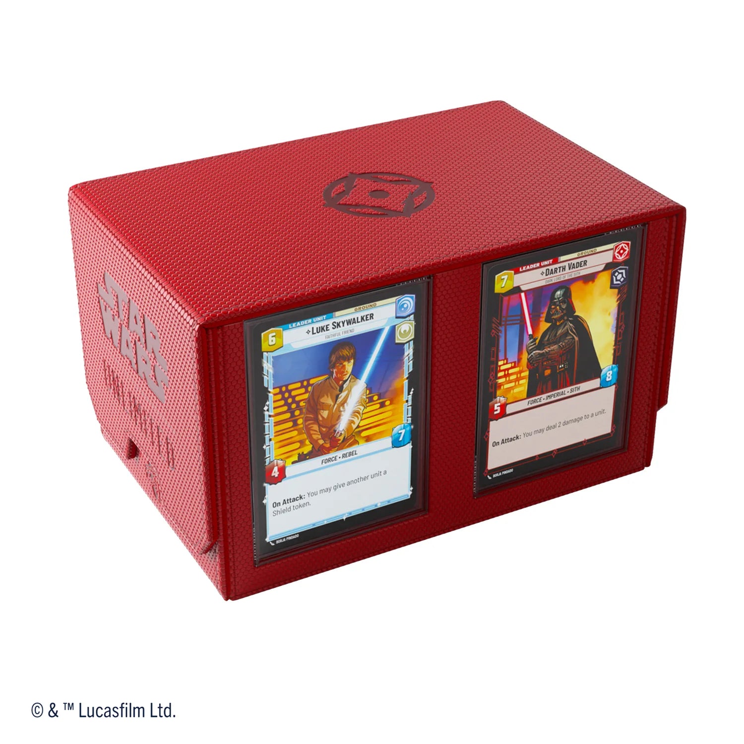 Gamegenic - Star Wars Unlimited: Double Deck Pod Red - Gamesmart