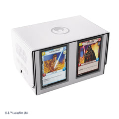 Gamegenic - Star Wars Unlimited: Double Deck Pod White/Black - Gamesmart