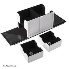 Gamegenic - Star Wars Unlimited: Double Deck Pod White/Black - Gamesmart