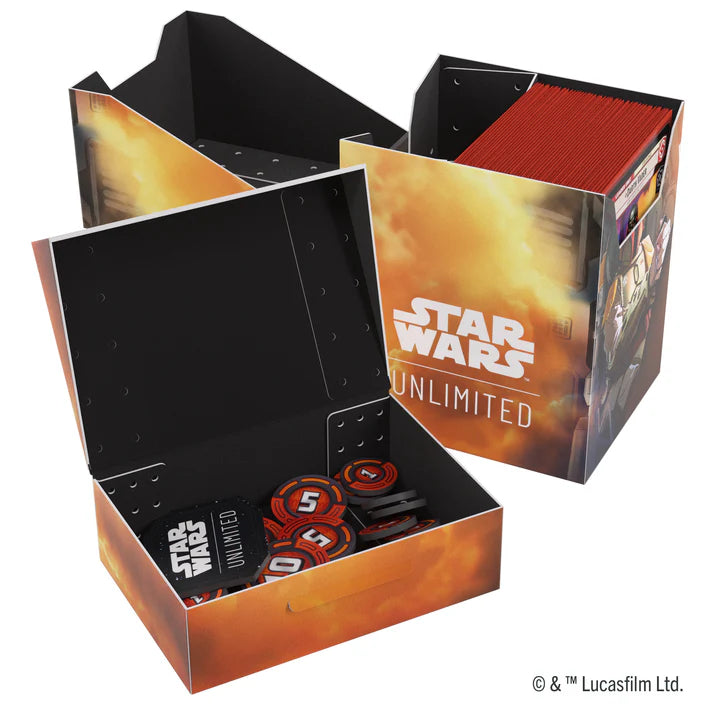 Gamegenic - Star Wars Unlimited Soft Crate : Boba Fett - Gamesmart Gamegenic - Star Wars Unlimited Soft Crate : Boba Fett - Gamesmart