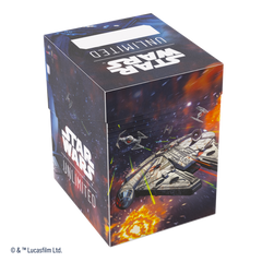 Gamegenic - Star Wars Unlimited Soft Crate: Han Solo/Millenium Falcon - Gamesmart