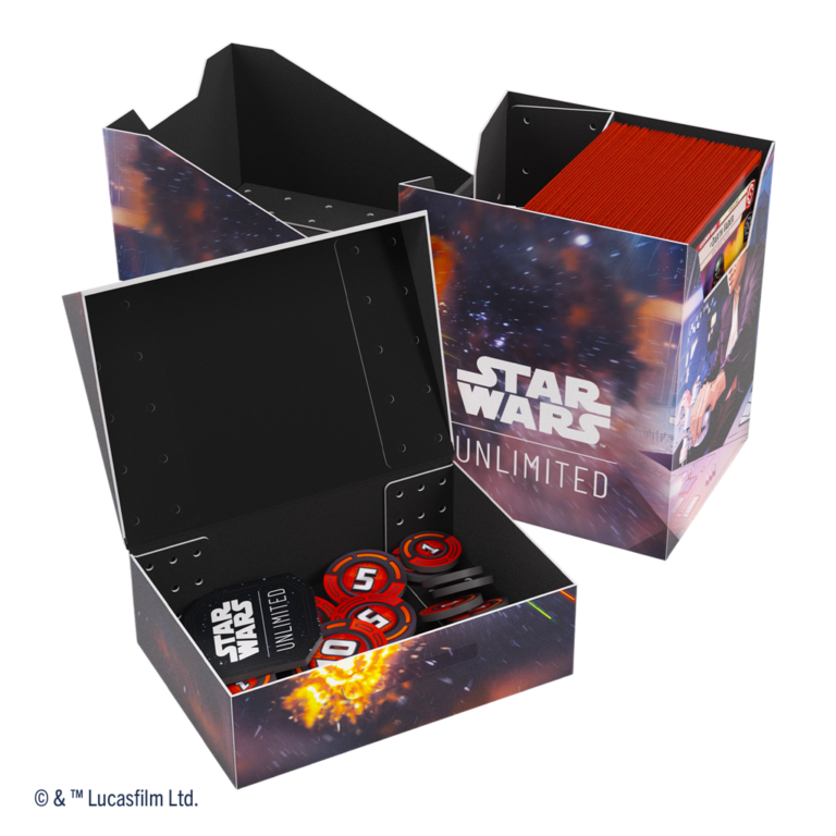 Gamegenic - Star Wars Unlimited Soft Crate: Han Solo/Millenium Falcon - Gamesmart Gamegenic - Star Wars Unlimited Soft Crate: Han Solo/Millenium Falcon - Gamesmart
