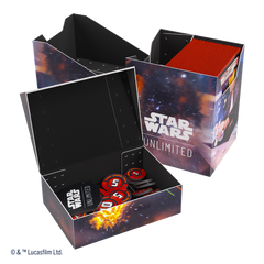 Gamegenic - Star Wars Unlimited Soft Crate: Han Solo/Millenium Falcon - Gamesmart