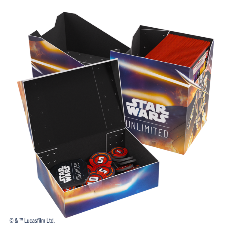 Gamegenic - Star Wars Unlimited Soft Crate: Captain Phasma/Stormtrooper - Gamesmart Gamegenic - Star Wars Unlimited Soft Crate: Captain Phasma/Stormtrooper - Gamesmart