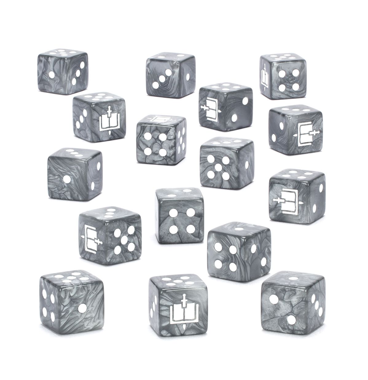 Dados - WH40K Grey Knights Dice Dados - WH40K Grey Knights Dice