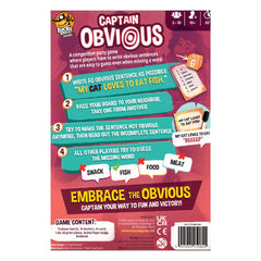 ASMODEE - Captain Obvious (Inglés)