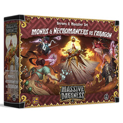ASMODEE - Massive Darkness 2: Monks and Necromance (Inglés)