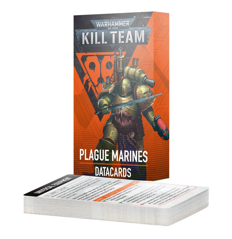 CARTAS - WHKT Datacards Plague Marines (Inglés) - Gamesmart