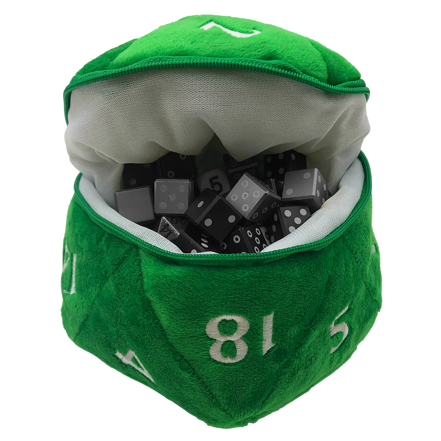 Ultra Pro - Plush Dice Bag Green - Gamesmart