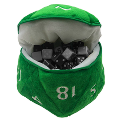 Ultra Pro - Plush Dice Bag Green - Gamesmart