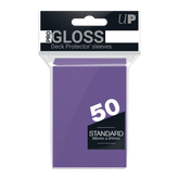 ULTRA PRO - Micas PRO-Gloss STND Deck Protector: Purple c/50