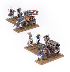 Warhammer Old World - Empire of Man: Hellblaster Volley Gun & Helstorm Rocket Battery - Gamesmart