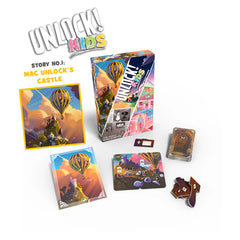 ASMODEE - Unlock! Kids: Detective Stories (Inglés)