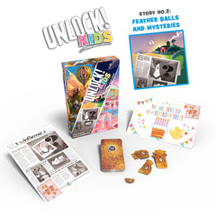 ASMODEE - Unlock! Kids: Detective Stories (Inglés)