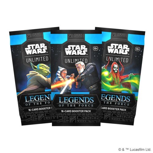 Star Wars Unlimited - Legends of the Force Booster Display c/24 packs (Inglés) Star Wars Unlimited - Legends of the Force Booster Display c/24 packs (Inglés)