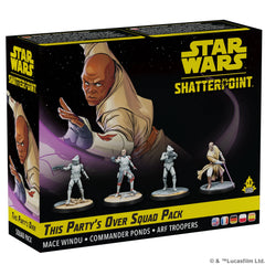 ASMODEE - Star Wars Shatterpoint: This Party's Over Mace Windu Squad Pack (Inglés) - Gamesmart